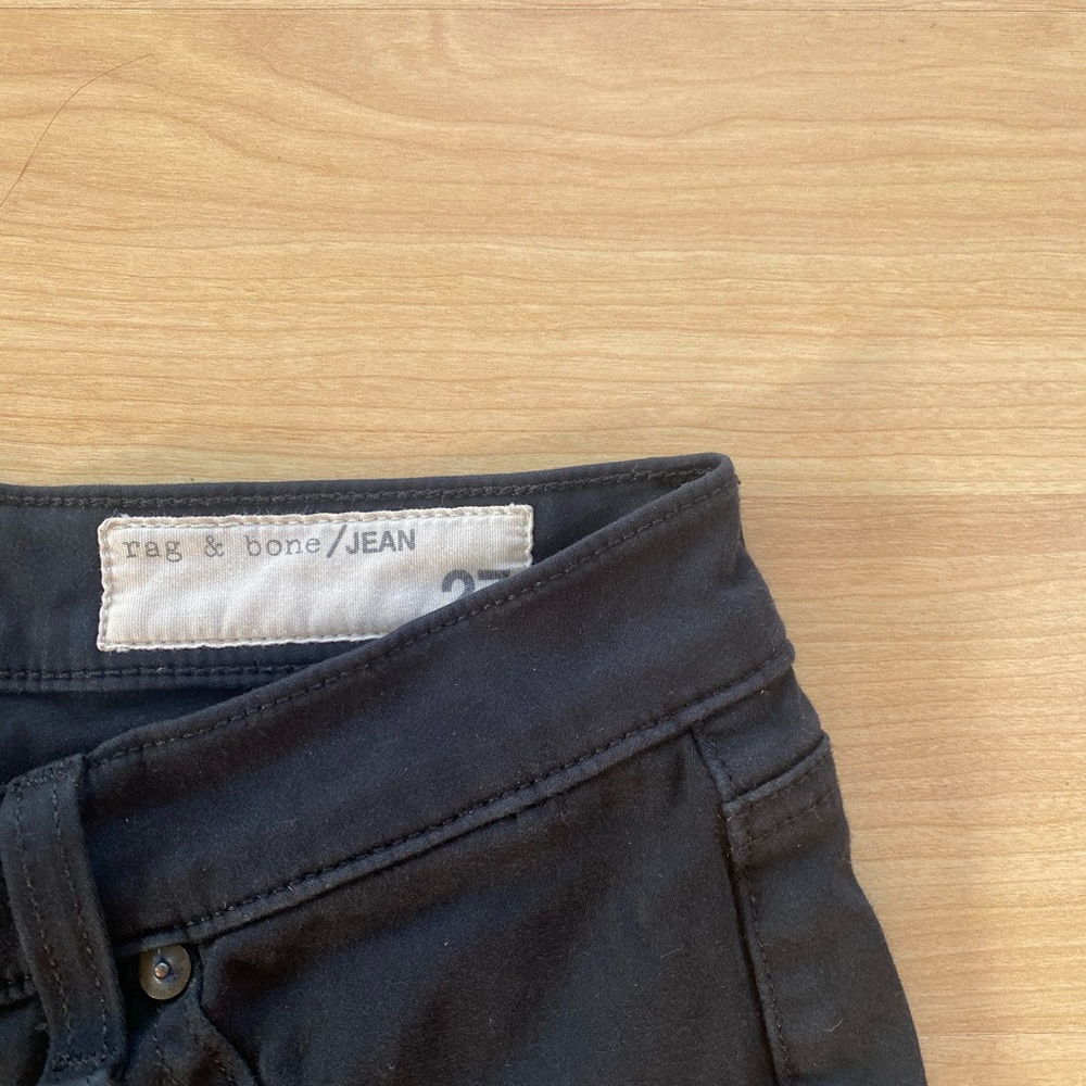 Rag & Bone Legging Jean In Black - image 4